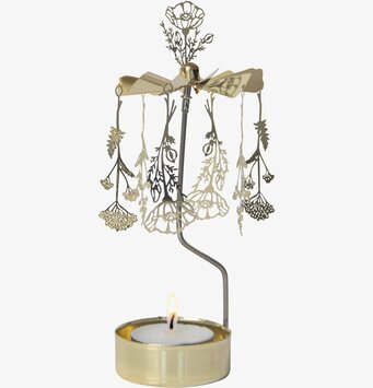 Bild av detaljrik och utsökt konstruktion med blommor