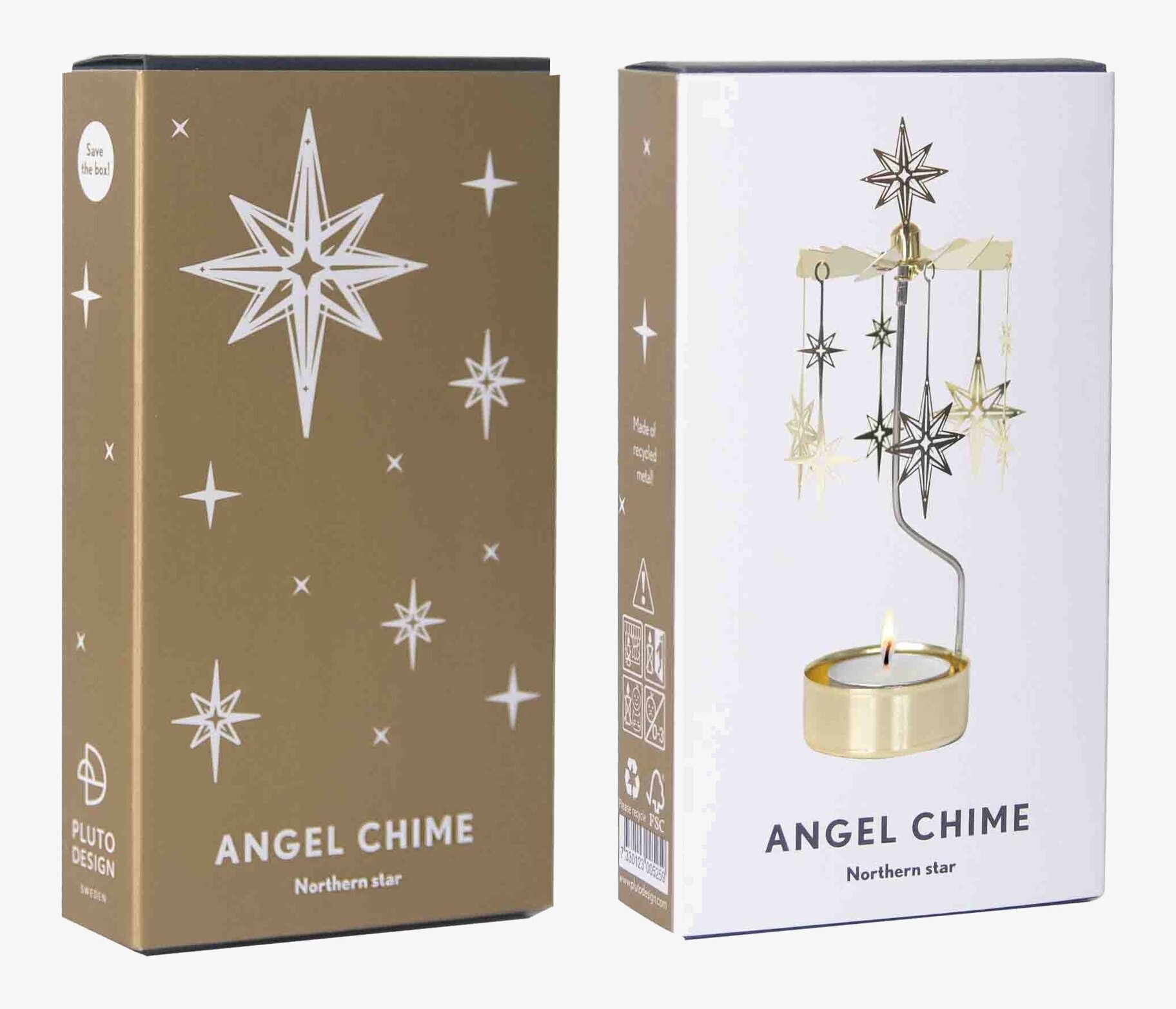 Änglaspel Northern Star från Pluto Produkter med stjärnor
