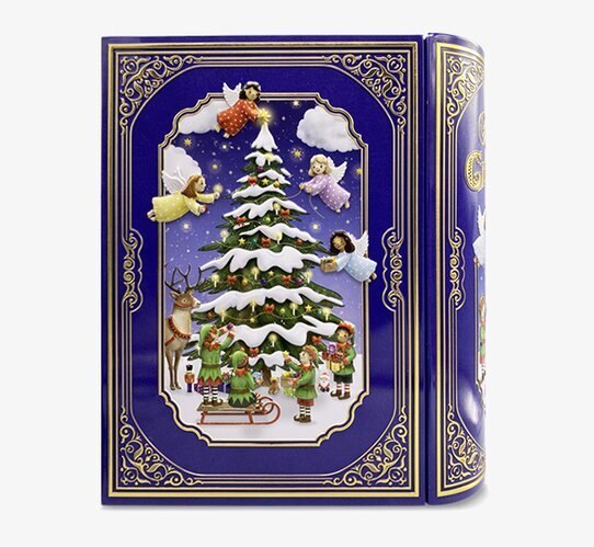 Plåtburk/Bokburk - Heavenly Christmas från Bromma Kortförlag