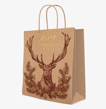 Presentpåse Christmas Mellan från Bromma Kortförlag