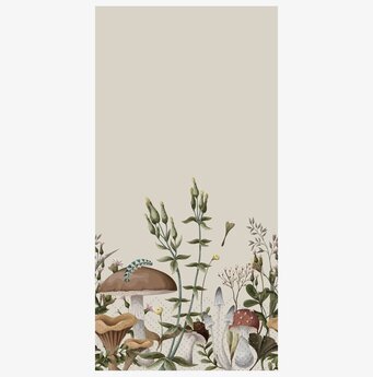 Servetter - Svampskog från Chic Antique med detaljerade svampar