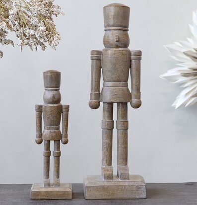 Nötknäppare Natur från Chic Antique i två storlekar