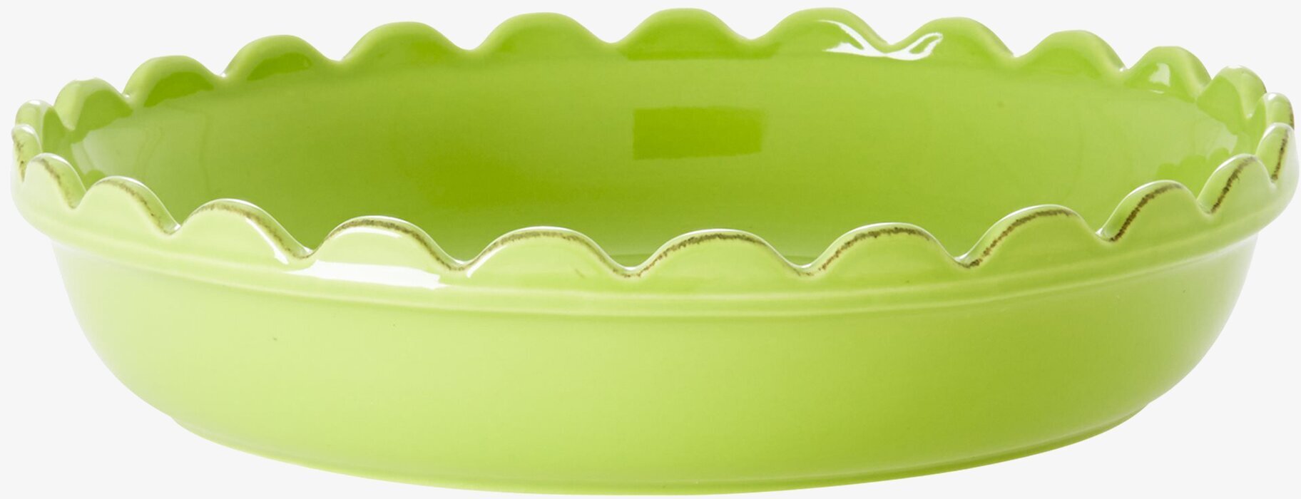 Pajform Small Grön från Rice mot en vit bakgrund