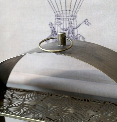 Bordshylla Antik Mässing från Chic Antique med antik finish