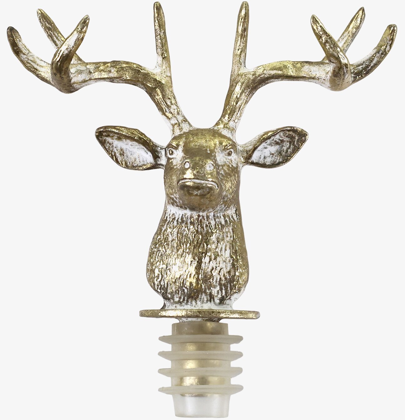 Flaskkork Hjort Antik Mässing från Chic Antique i mässing