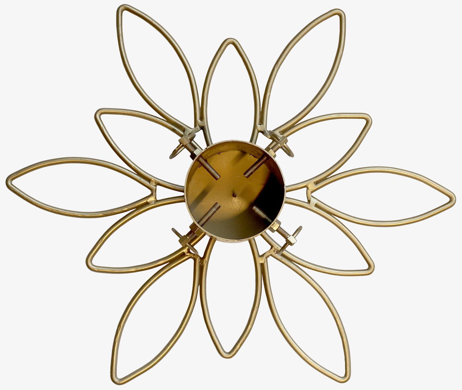 Julgransfot Antik Mässing från Chic Antique i antik design