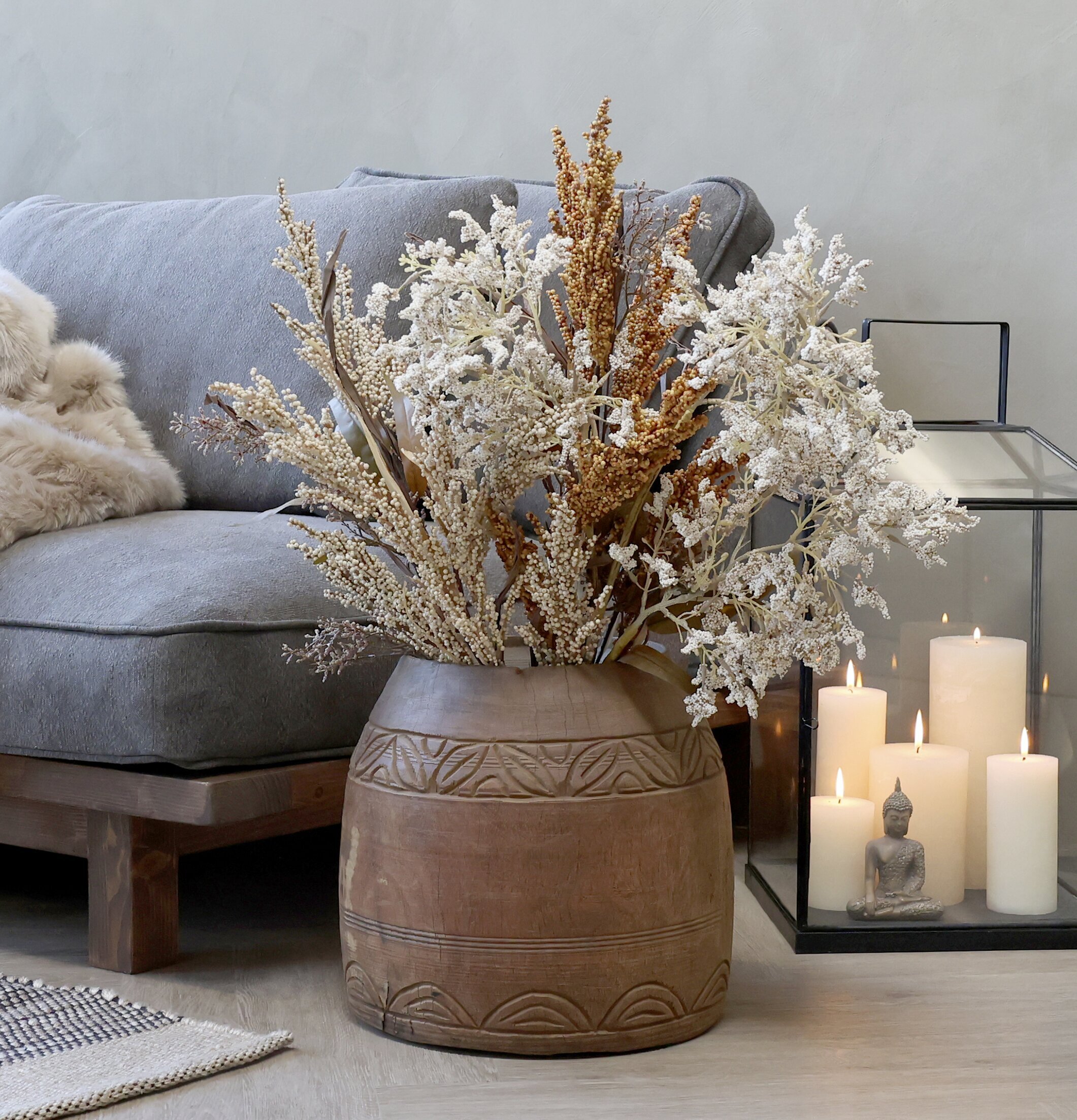 Grimaud Vas Deko 32cm från Chic Antique i rustik inredning