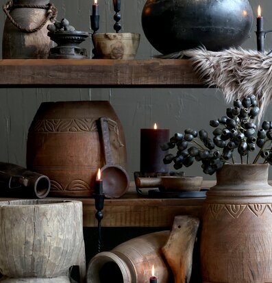 Grimaud Vas Deko 32cm från Chic Antique på rustik hylla