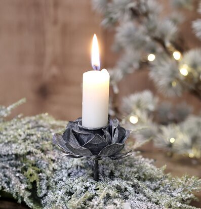 Ljushållare Spjut Antik Zink från Chic Antique i grönska