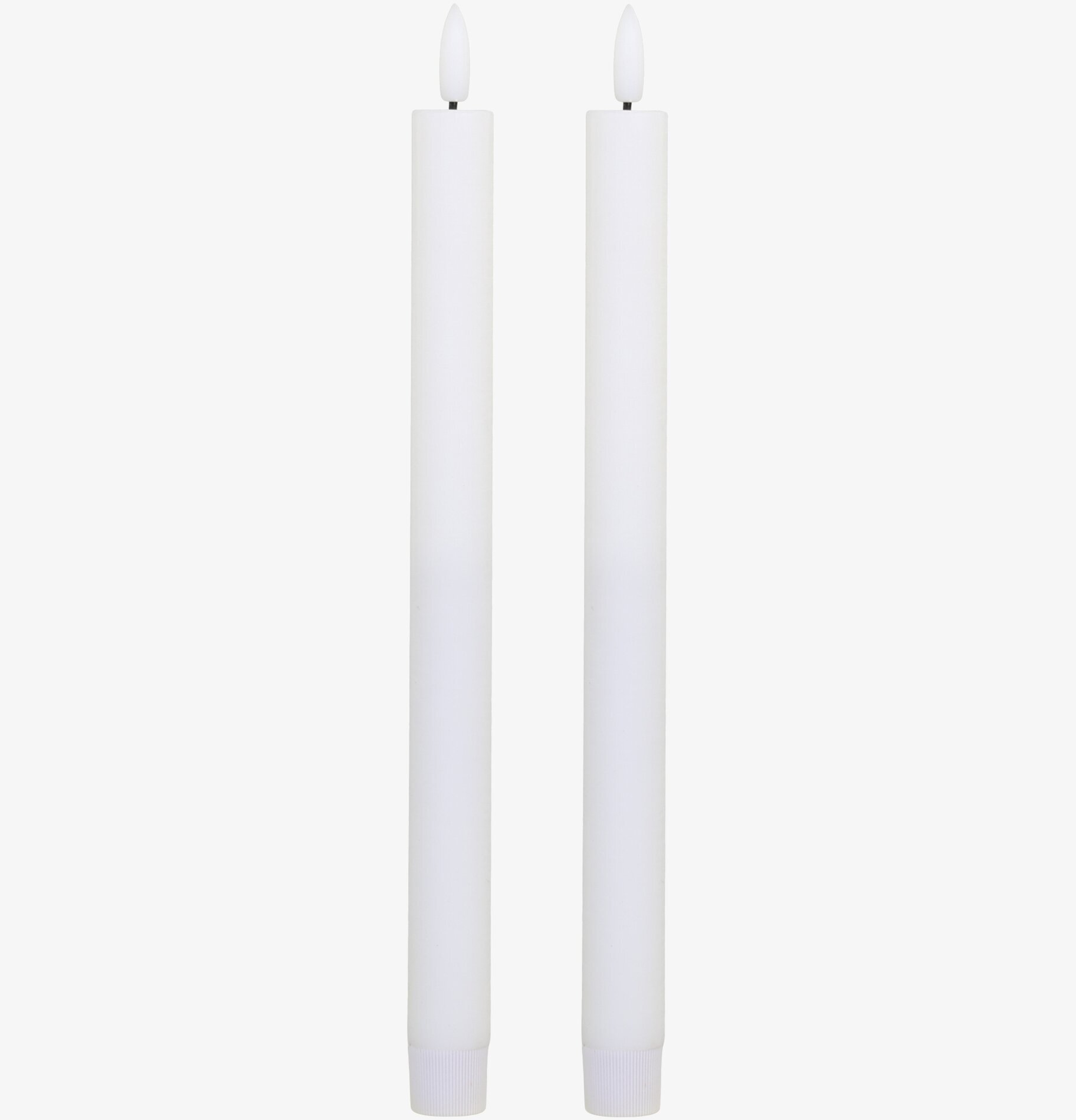 Kronljus LED Vit 2-pack 28cm från Chic Antique i vit miljö