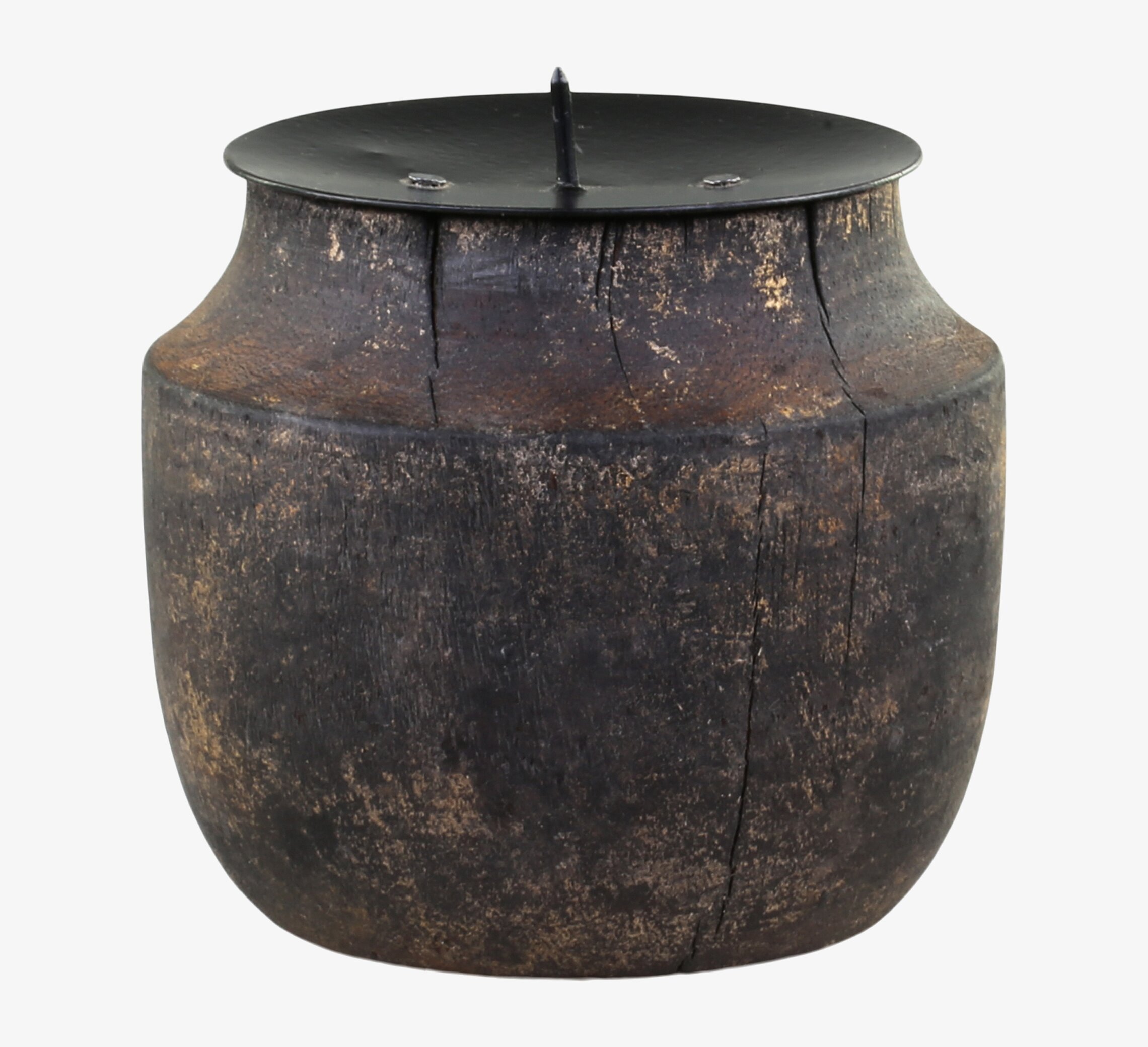 Ljusstake Antikbrun från Chic Antique, rustik och antik design