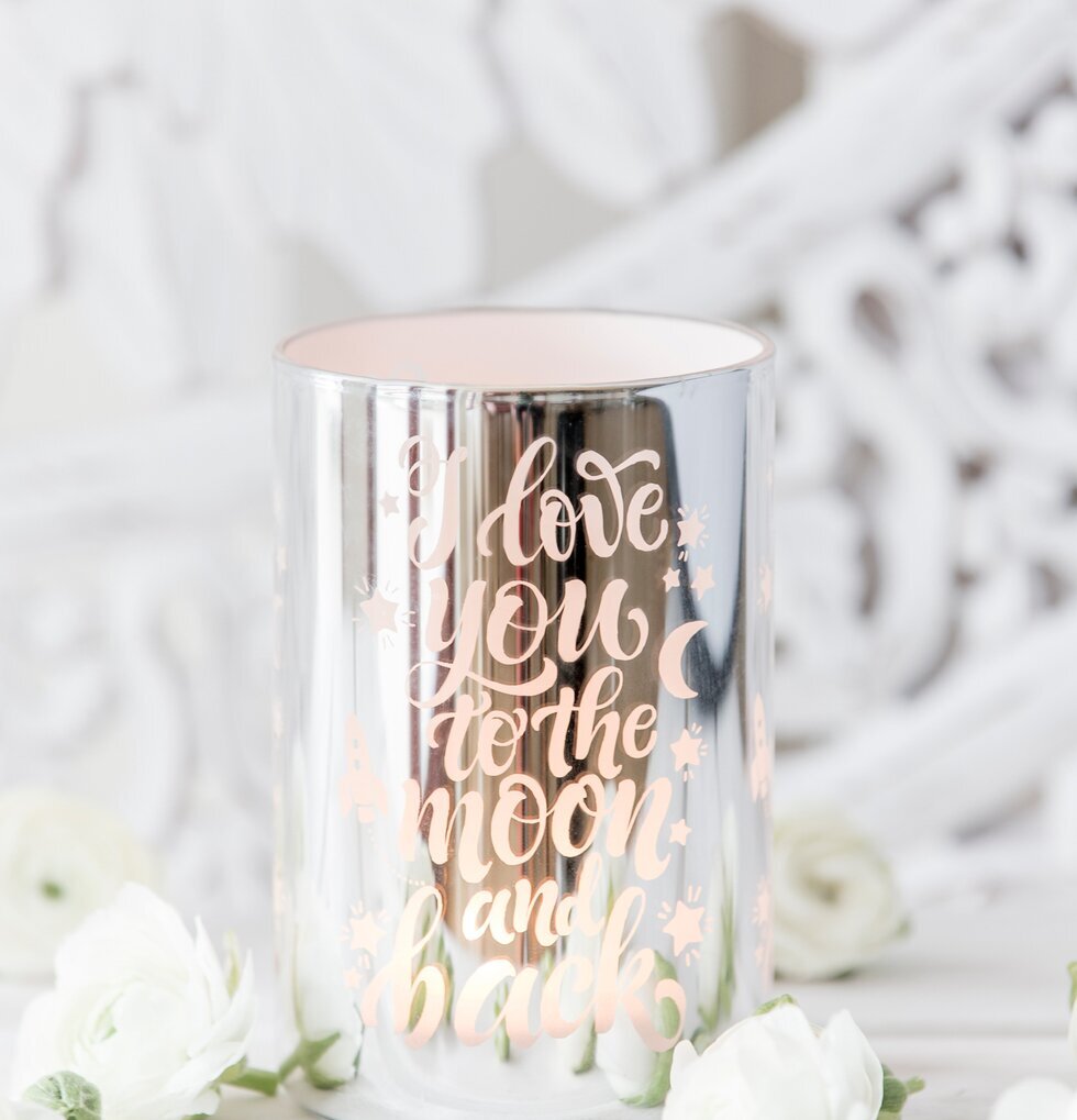 Moon - Majas Cottage ljuslykta med kärleksfullt budskap