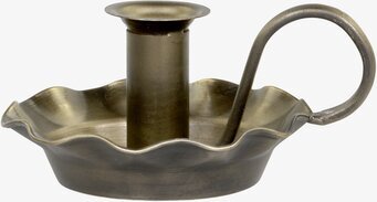 Kammarljusstake Antik Mässing från Chic Antique, antik stil