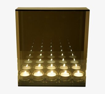 Endless 5 Light Smokey Grey ljusstake från Endless Light