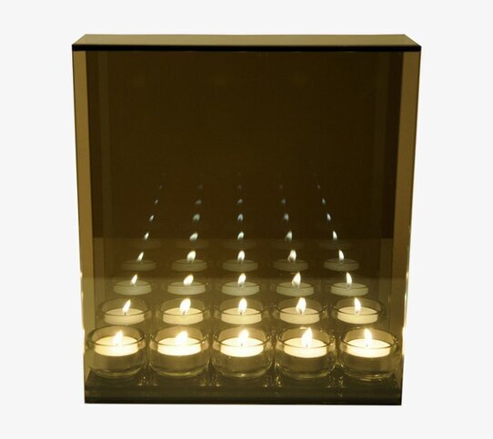 Endless 5 Light Smokey Grey ljusstake från Endless Light