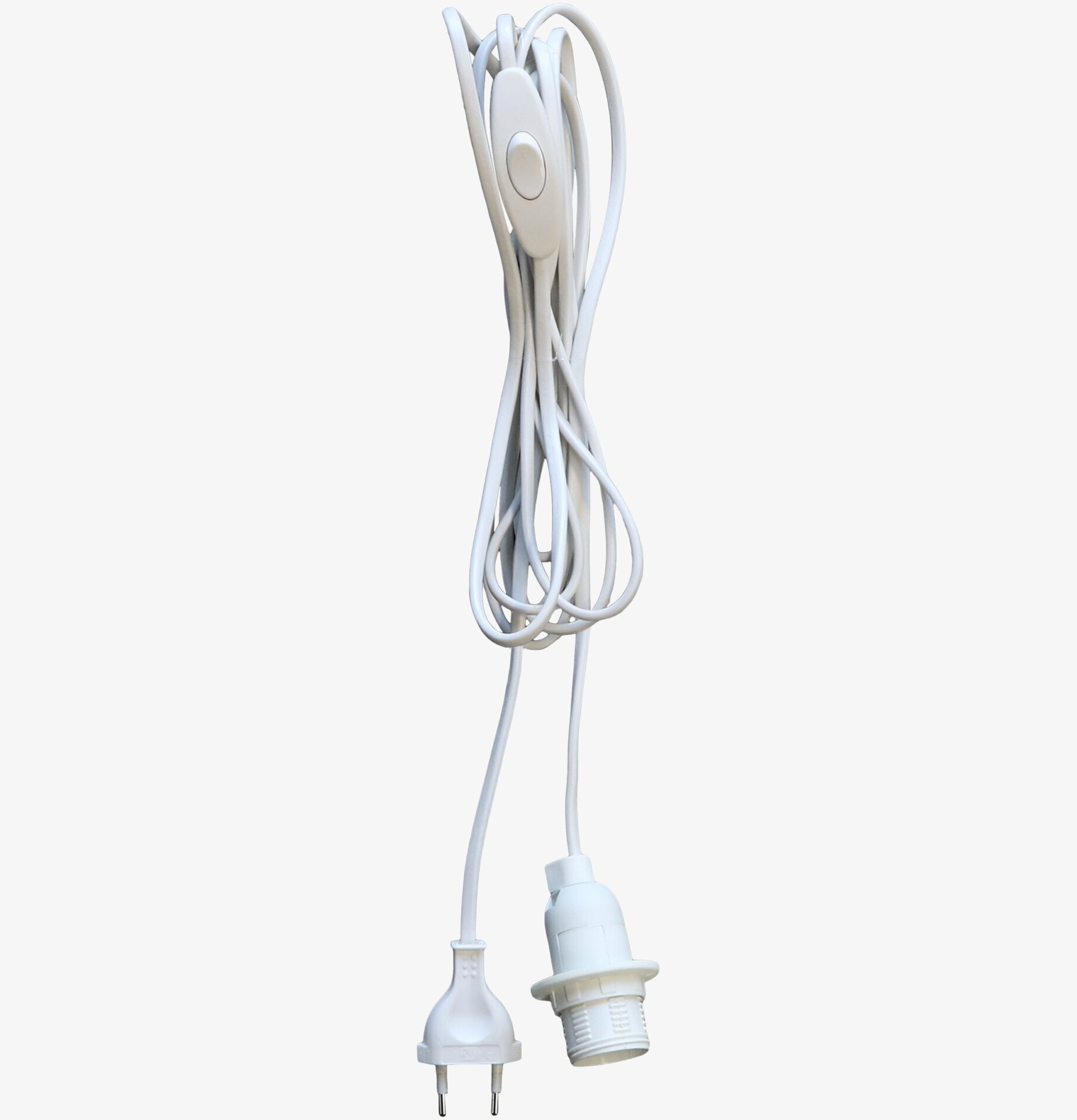 Vit Sladd Med Strömbrytare från Chic Antique, vit bakgrund