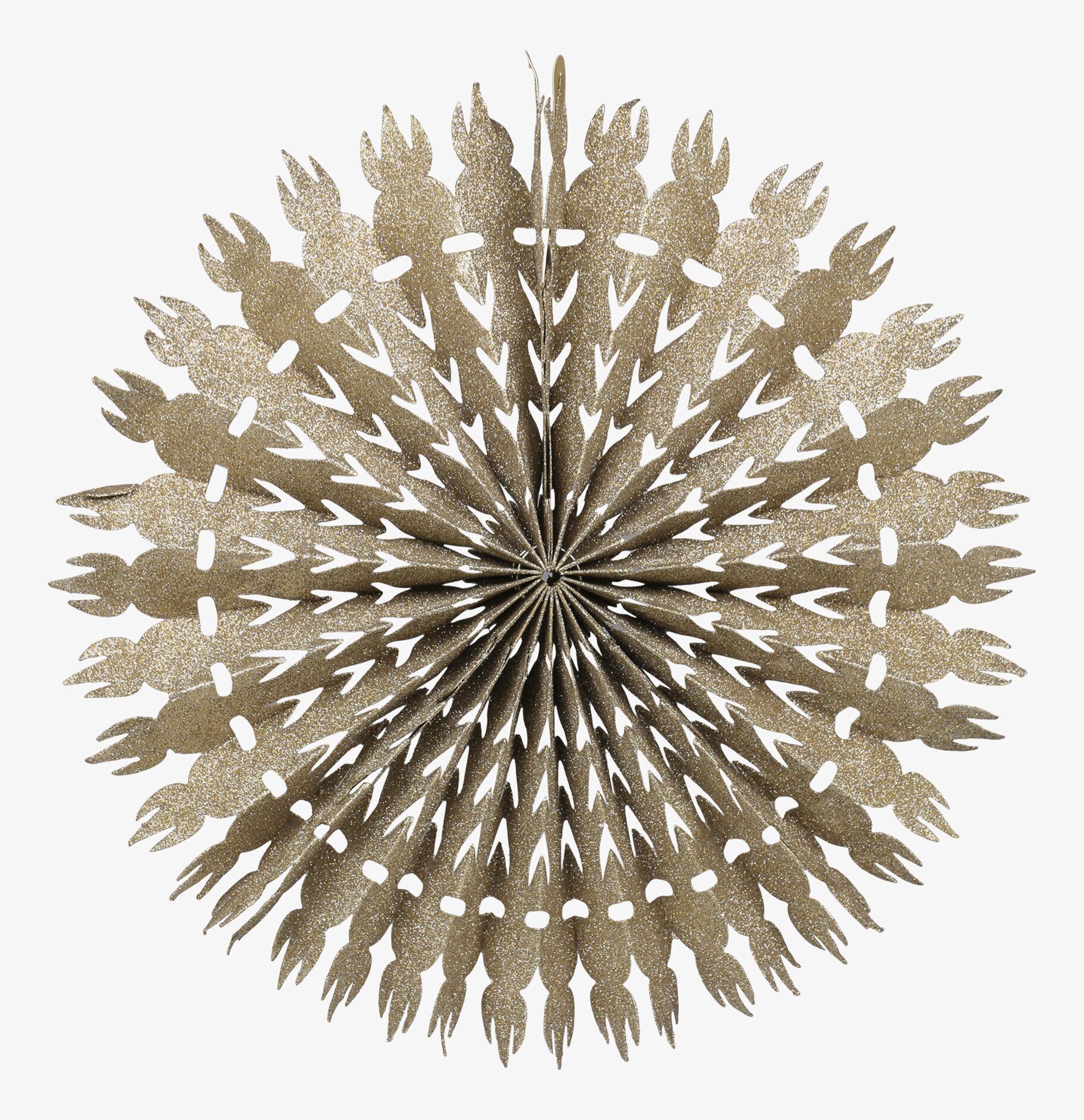 Stjärna Vintage Champagne Ø39cm från Chic Antique i fönster