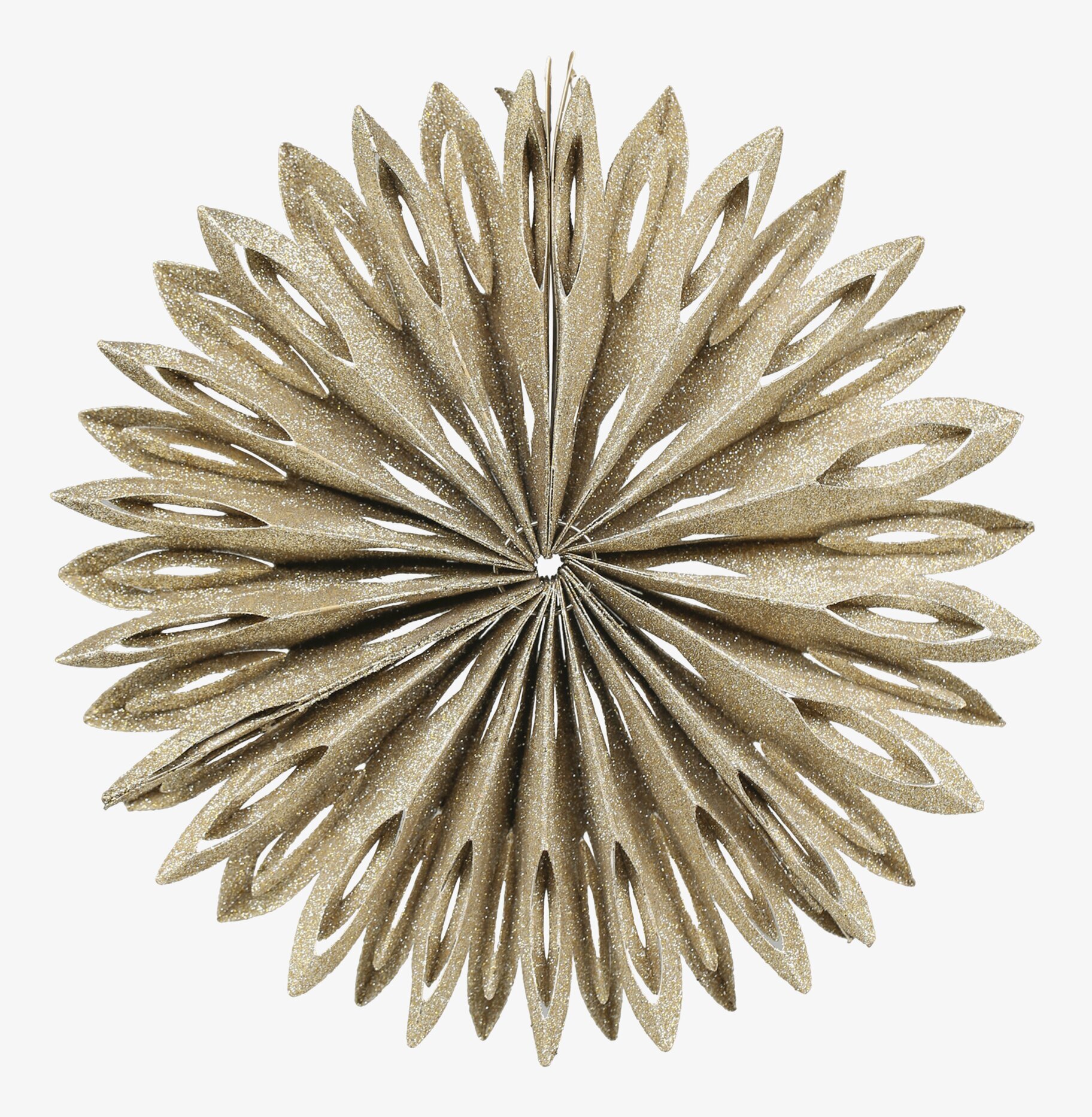 Stjärna Vintage Champagne Ø25cm från Chic Antique, glittrande