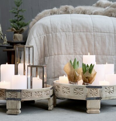 Grimaud Fat Med Dekor Natur från Chic Antique i rustik miljö