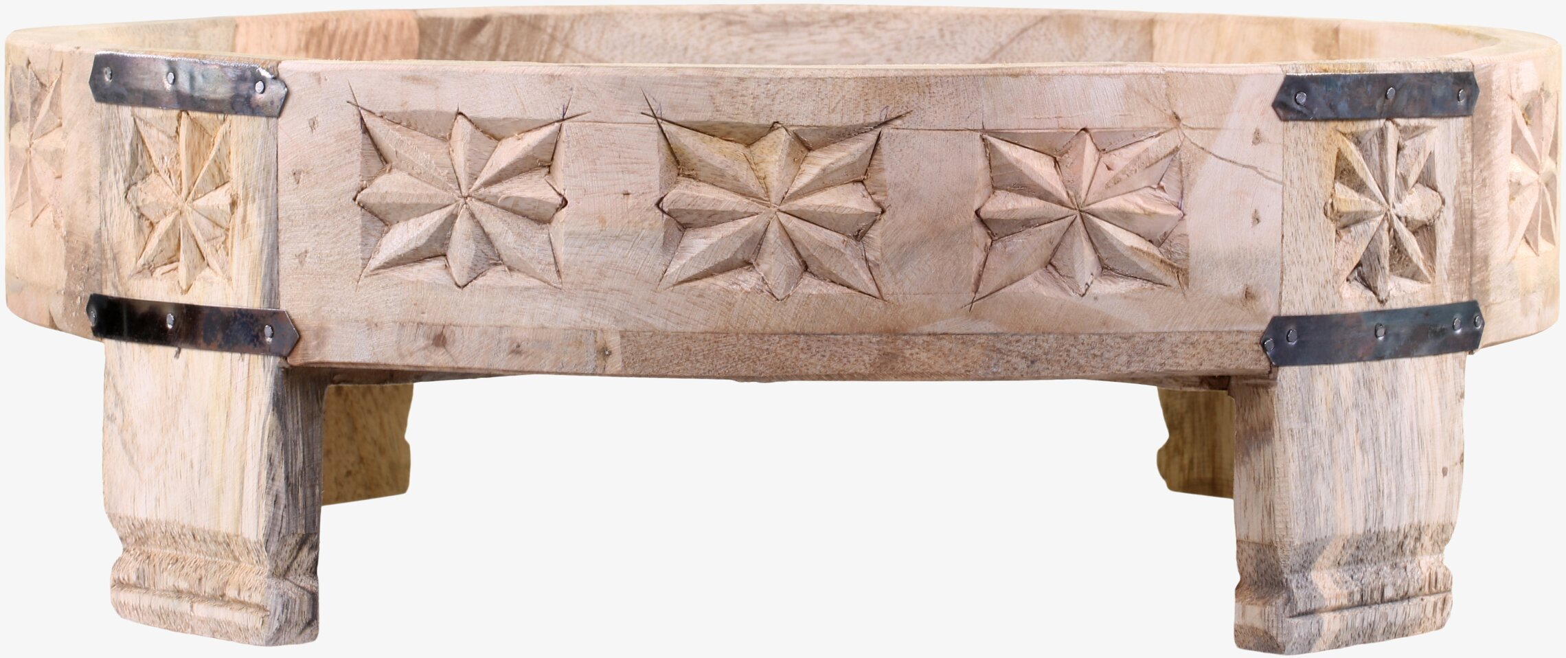 Grimaud Fat Med Dekor Natur från Chic Antique i trä