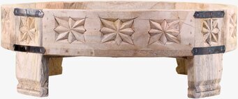 Grimaud Fat Med Dekor Natur från Chic Antique i trä