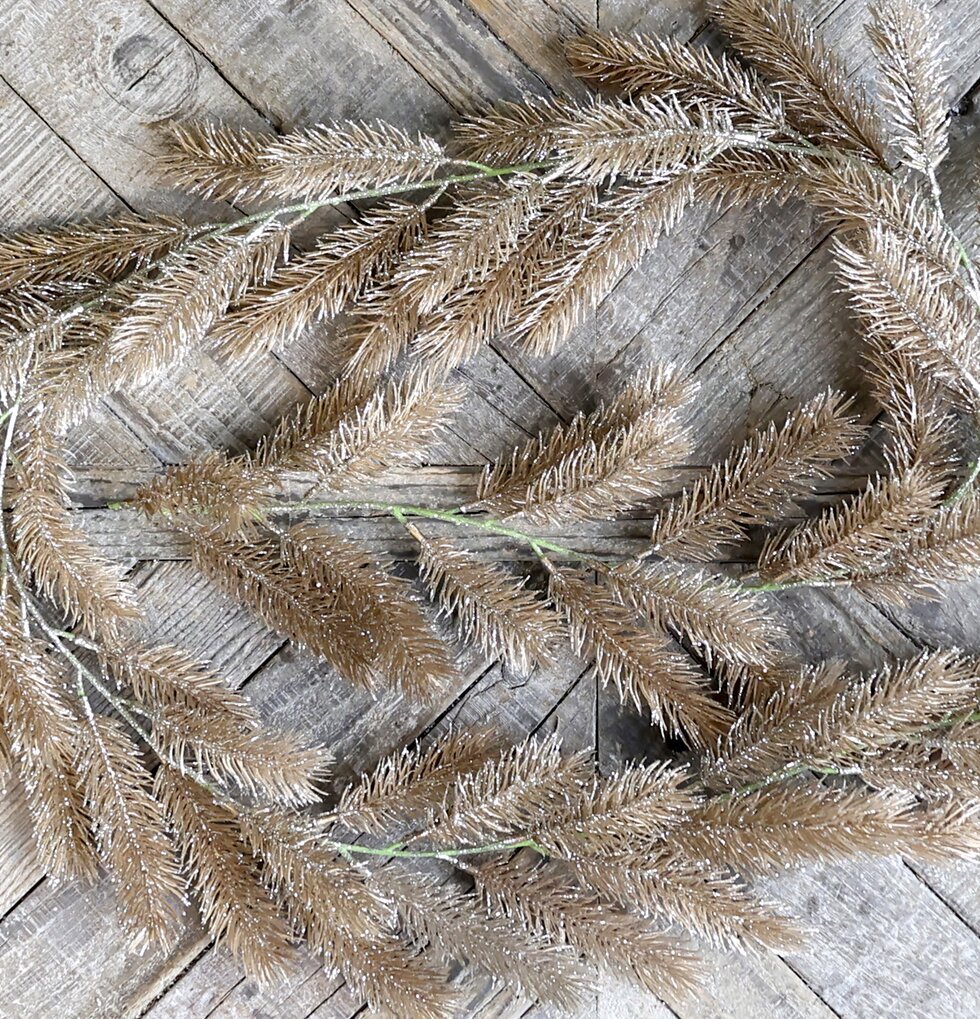 Fleur Grangirlang Med Glitter Champagne från Chic Antique