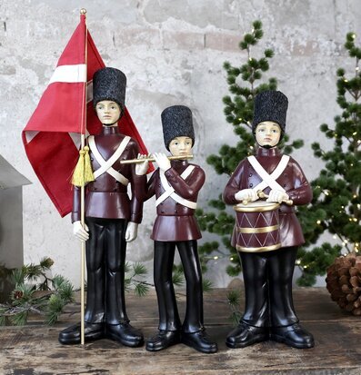 Vintage Orkester Set/3 Antique Cherry från Chic Antique