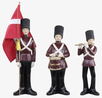 Vintage Orkester Set/3 Antique Cherry från Chic Antique