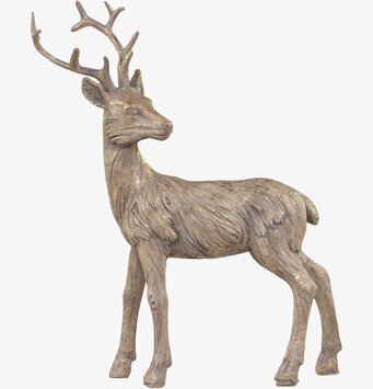 Hjort Natur/Guld från Chic Antique, detaljerad dekoration