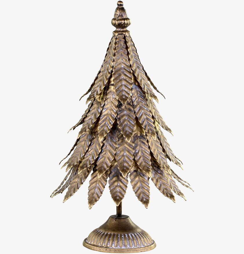 Julgran Antik Mässing Medium från Chic Antique i mässing