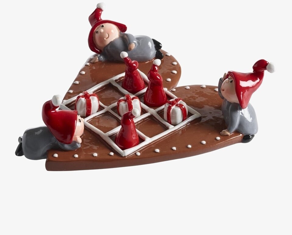 Luffarschack Nissar från Nääsgränsgården med julfigurer