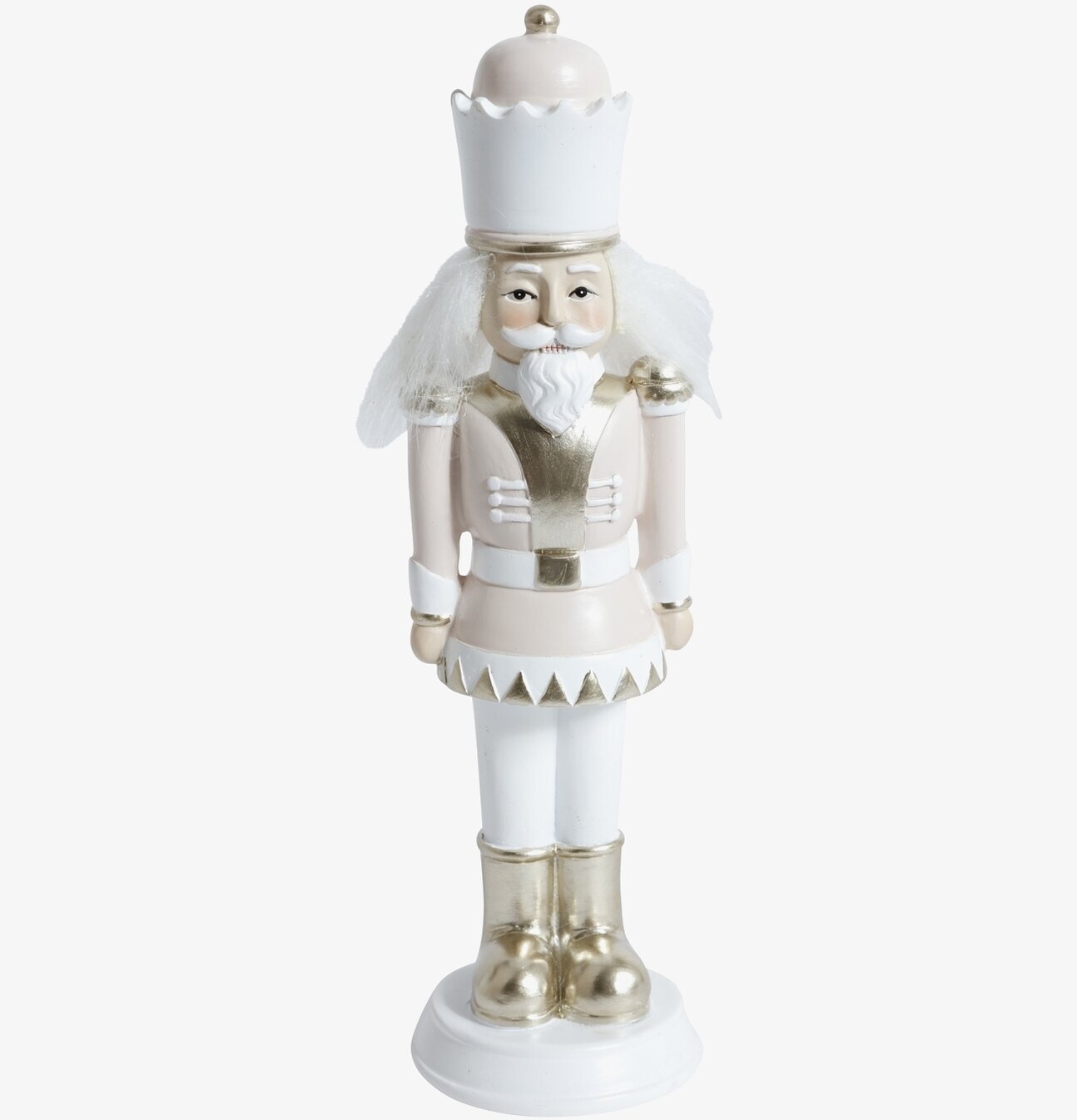 Nötknäppare Rosa 17Cm från Silkflower i rosa och guld