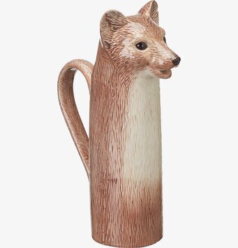 Kanna Räv Brunmelerad från Wikholm Form med detaljerad design