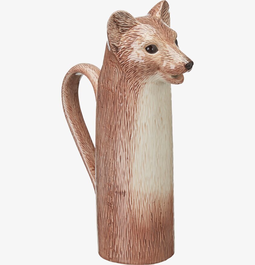 Kanna Räv Brunmelerad från Wikholm Form med detaljerad design