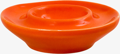 Äggkopp Keramik Orange från Rice med levande orange färg