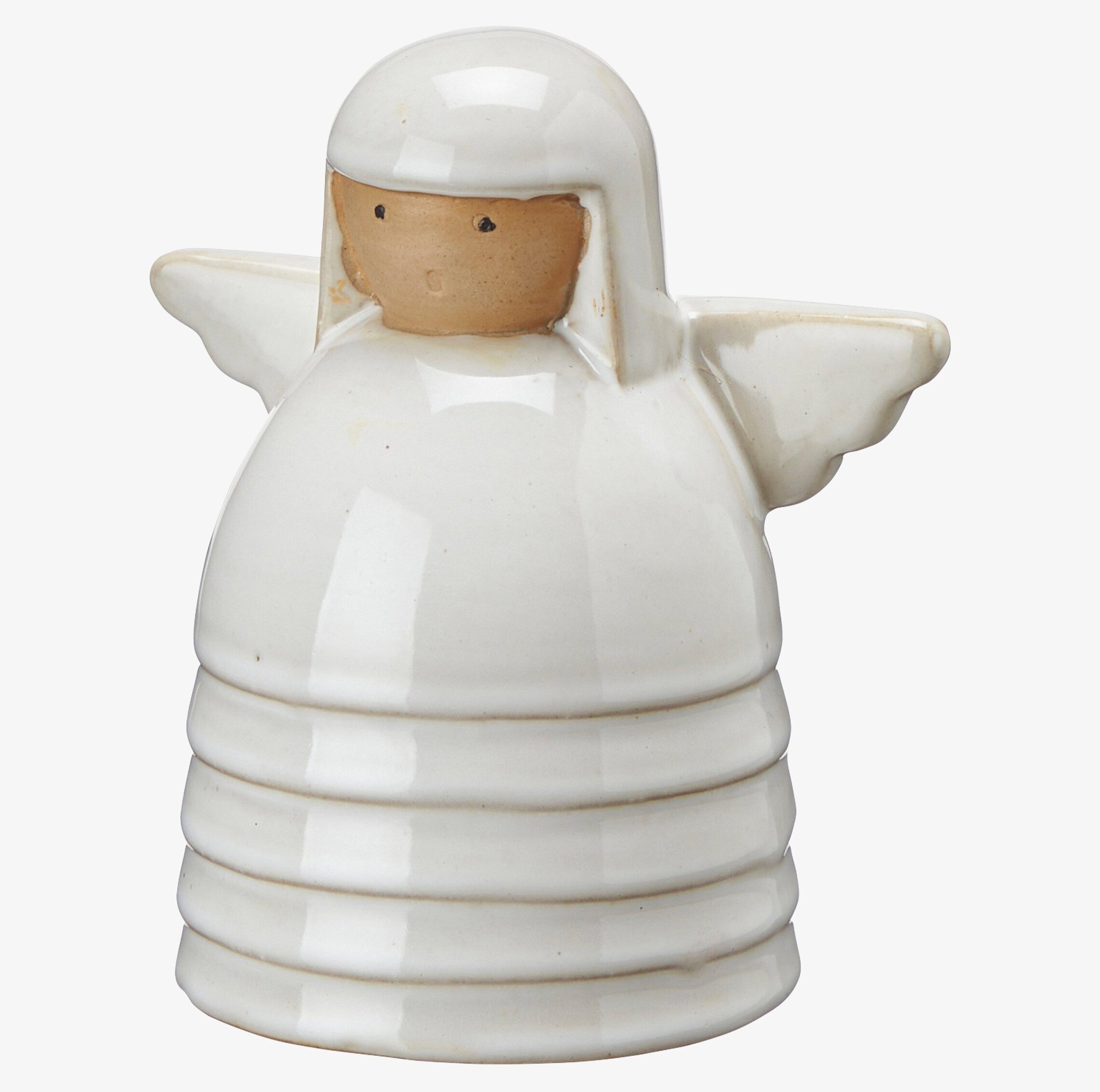 Ängel Mix Vitmelerad från Wikholm Form med vitmelerad yta