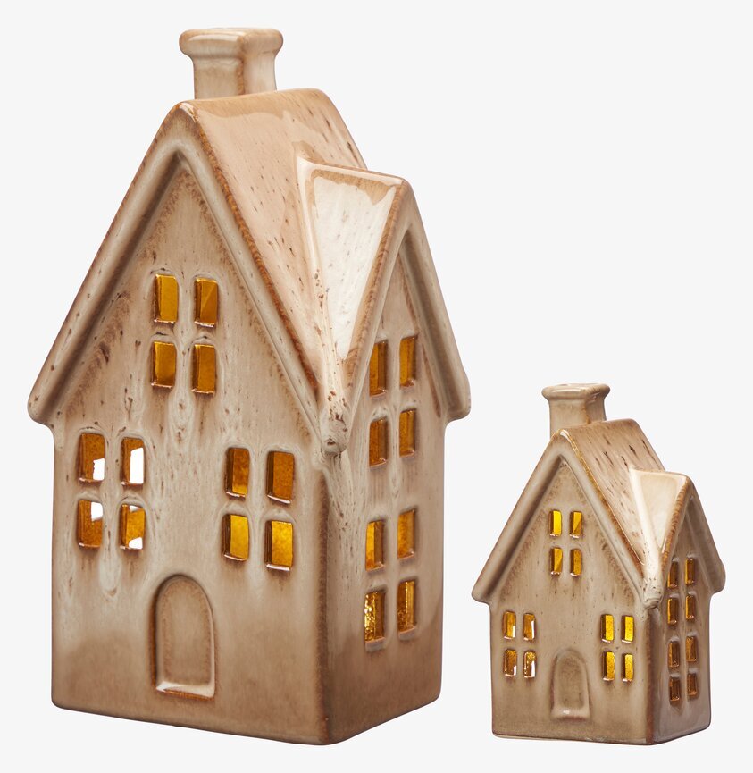 Ljushus LED Beigemelerad från Wikholm Form på vit bakgrund