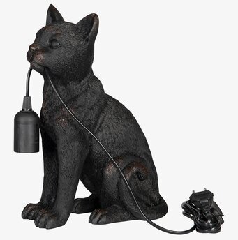 Lampa Katt Poly från A Lot Decoration, realistisk kattlampa