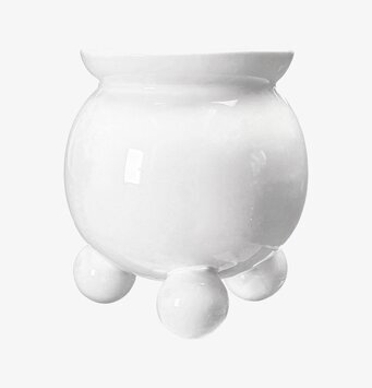 Anya Kruka Vit Medium från Wikholm Form på vit bakgrund