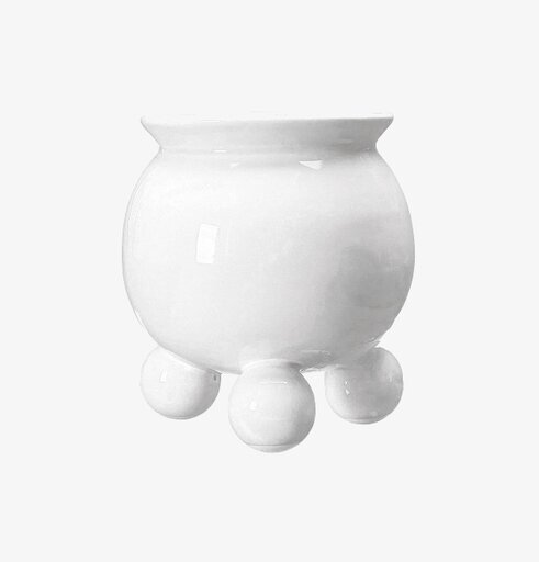 Kruka Anya S Vit från Wikholm Form med unik design