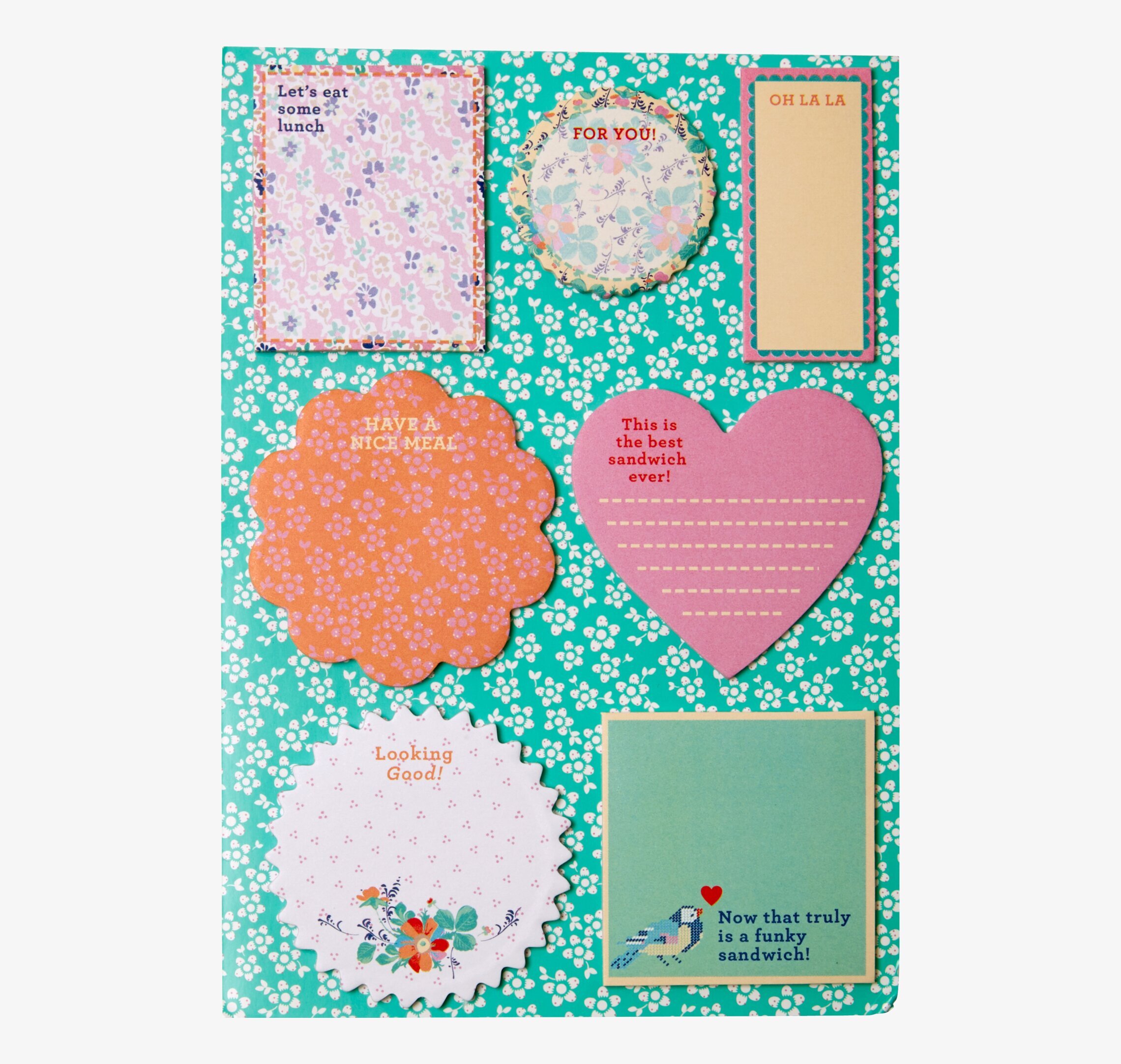 Sweet Sticky Notes från Rice i olika former och färger