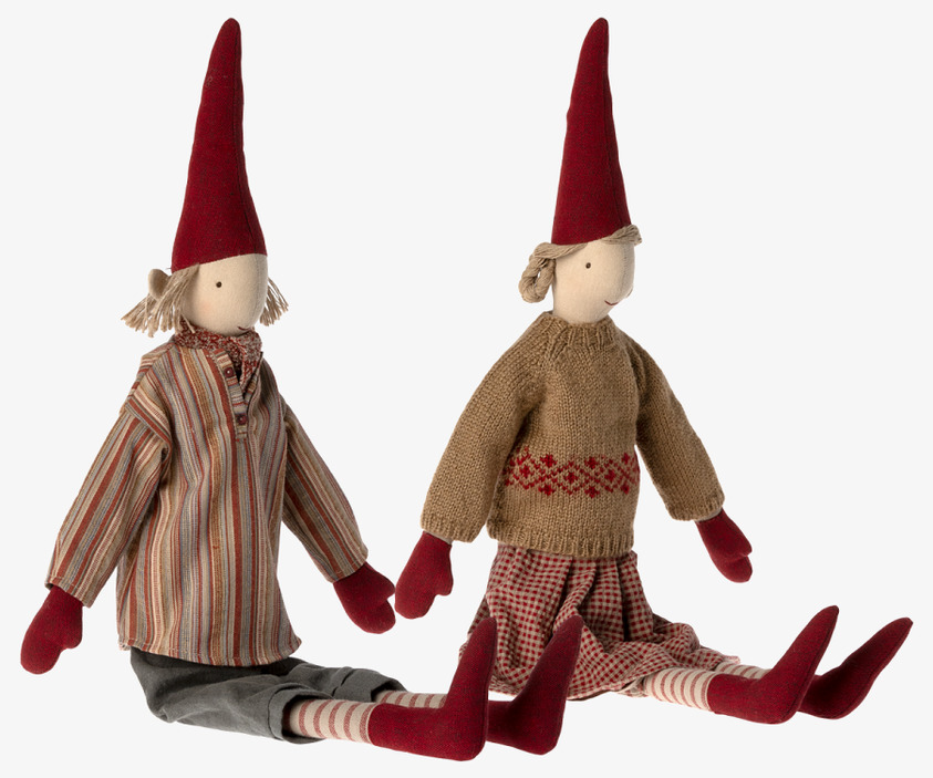 Pixy size 4 - Maileg figurer i julkläder från Maileg