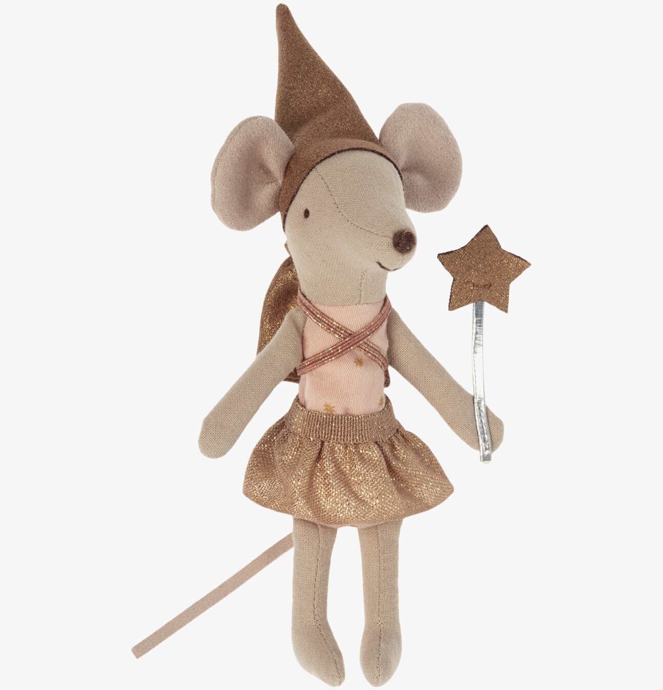 Tooth Fairy In Matchbox från Maileg i glittrig klänning