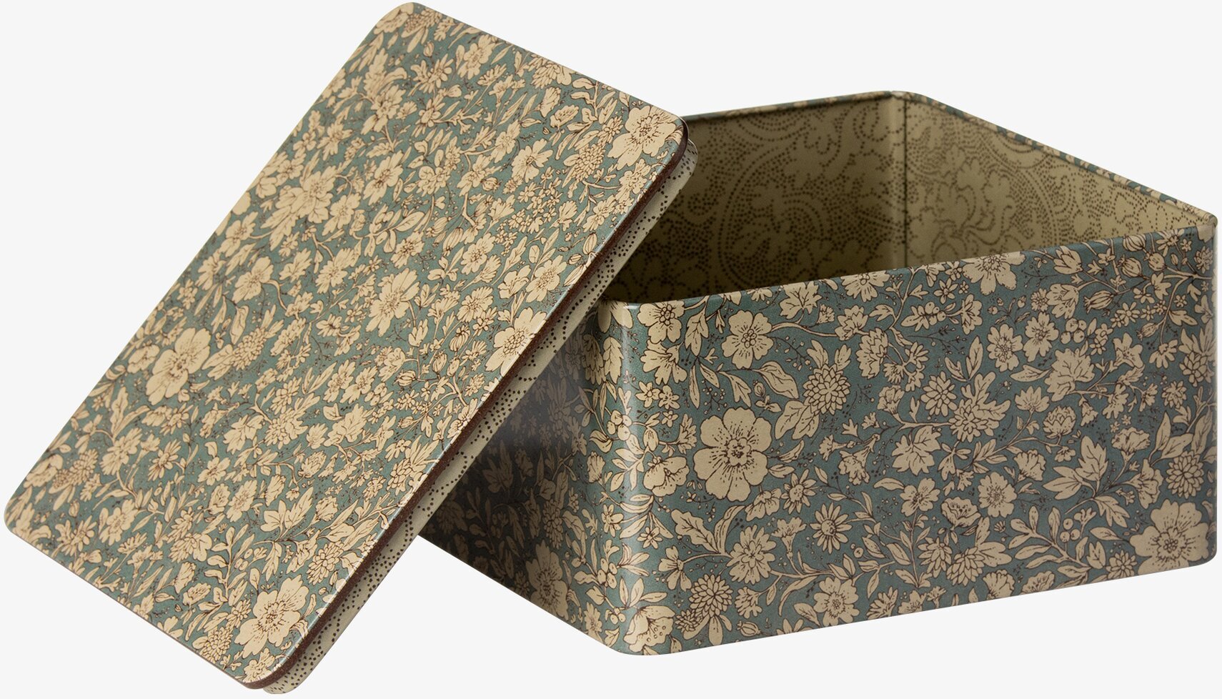 Plåtburk Set/2 Blossom från Maileg med blommönster