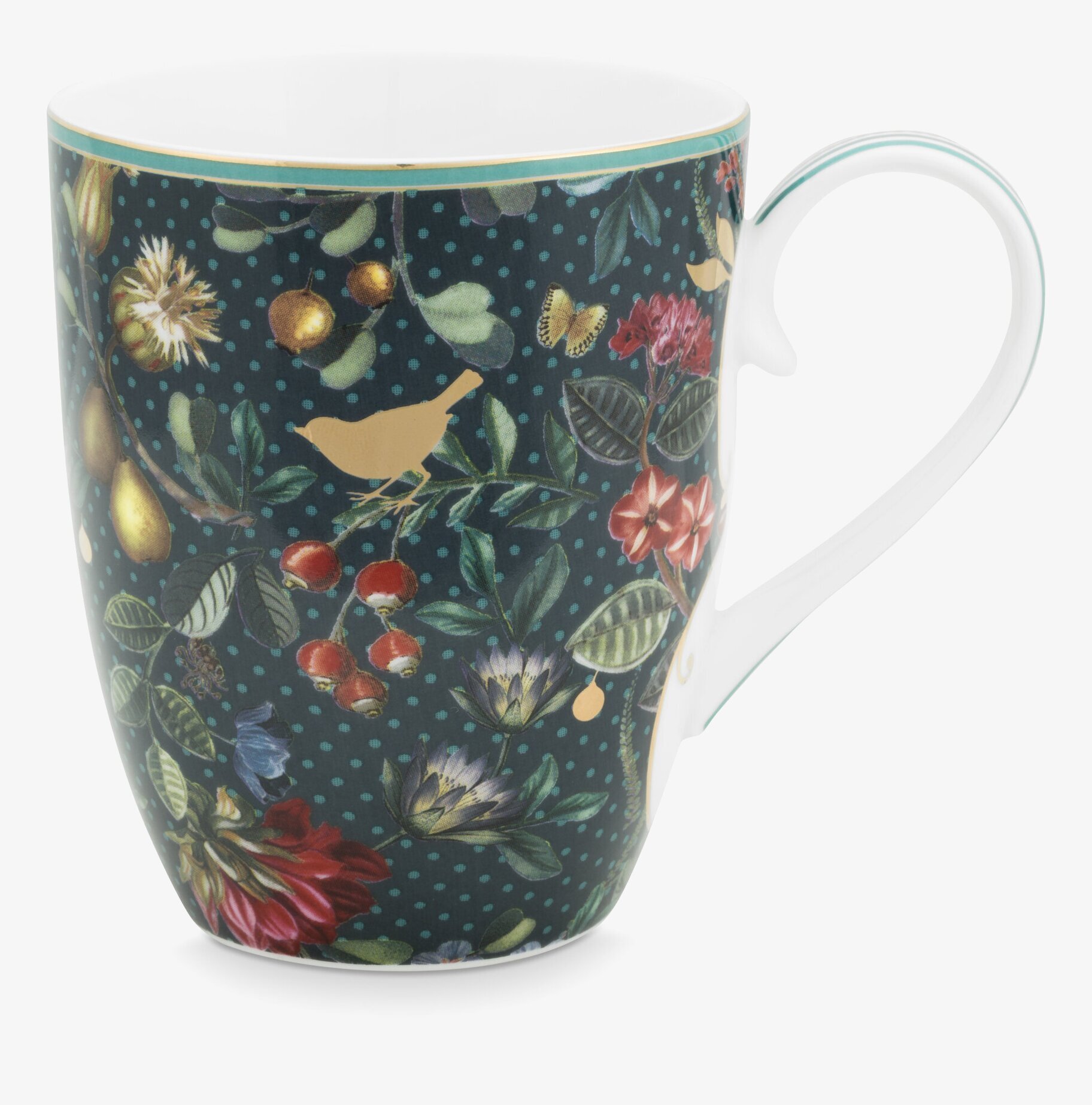 Mugg Winter Wonderland Dark Blue Large - Pip Studio, PIP Studio
