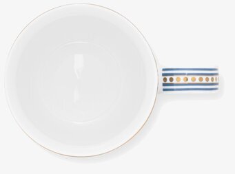 Mugg Flower Festival Light Blue Small - Pip Studio PIP Muggar/koppar i porslin, keramik, papper eller