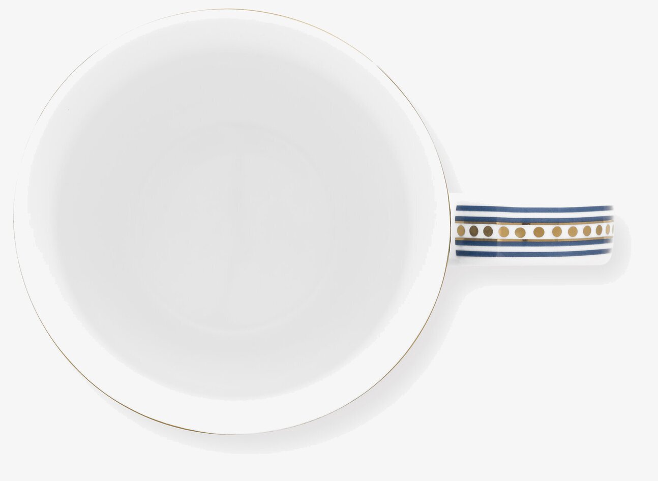 Mugg Flower Festival Scallop Deco Light Blue Large - Pip Studio