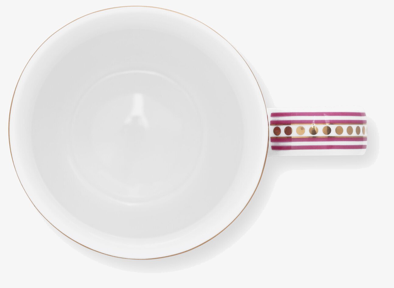 Mugg Flower Festival Dark Pink Small - Pip Studio, PIP Studio