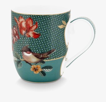 Mugg Winter Wonderland Bird Green Small - Pip Studio