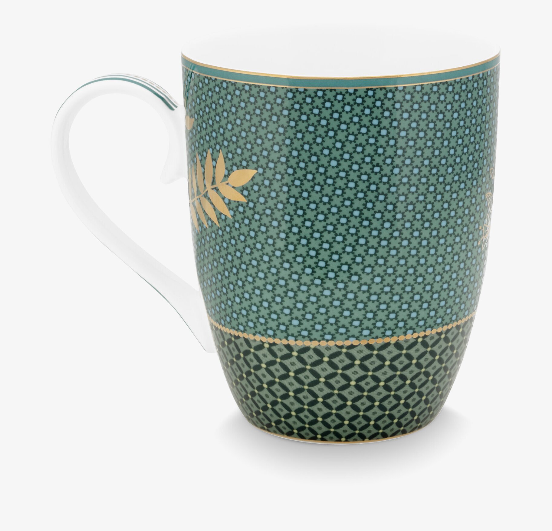 Mugg Winter Wonderland Deer Green Large - Pip Studio